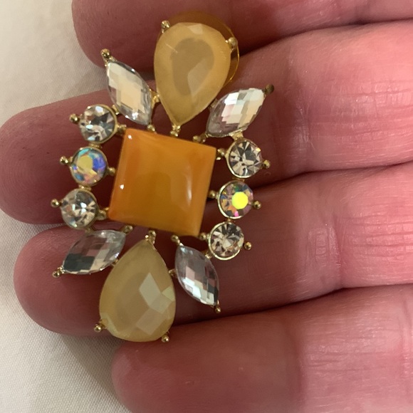 RHINESTONE EARRINGS - Picture 8 of 8